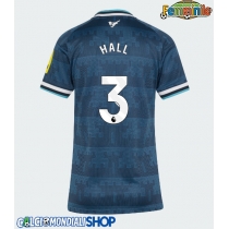 Maglie da calcio Newcastle United Lewis Hall #3 Seconda Maglia Femminile 2026-27 Manica Corta
